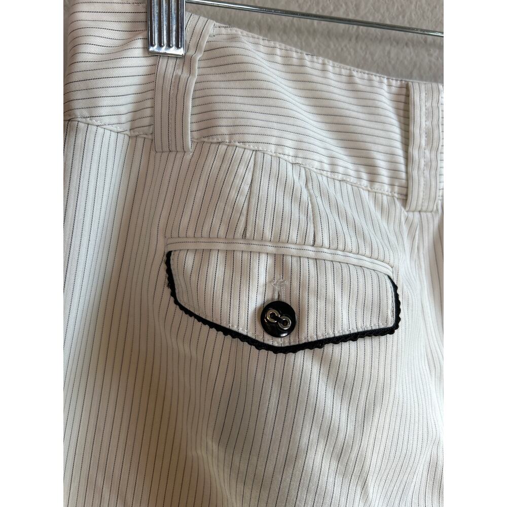 White House Black Market | Pinstripe Trouser Pant | 6R - Picture 13 of 15